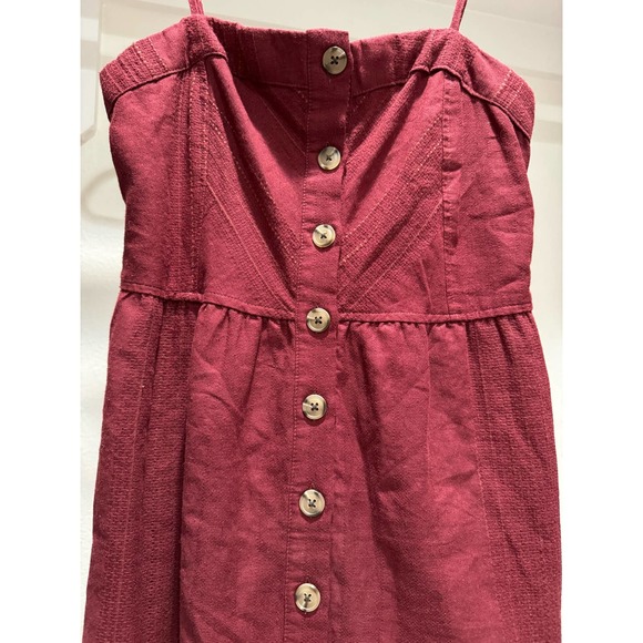 Universal Threads Maroon Embroidered‎ Dress Size Small - Picture 3 of 6